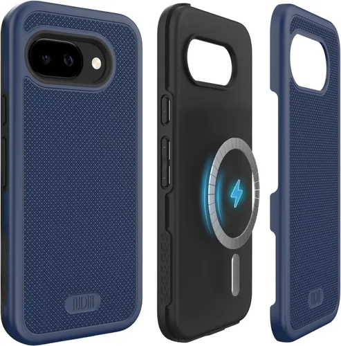 Vista 44 de TUDIA Funda protectora para Google Pixel 10a (2026) – [compatible con Magsafe] [MergeGrip] de doble capa delgada [grado militar] a prueba de golpes
