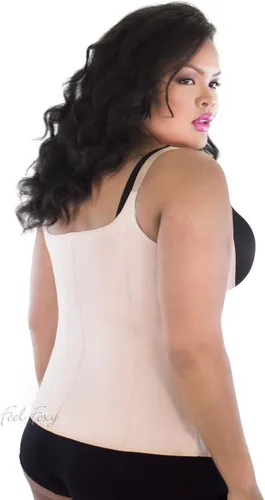 Vista 2 de Feel Foxy Chaleco de látex para mujer Faja Reductora