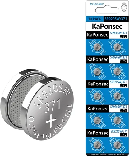 Vista 2 de 20PCS 1.5V SR920SW 371 370 LR921 AG6 batería de reloj de óxido de plata