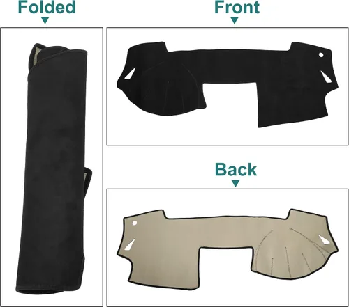 Vista 6 de X AUTOHAUX Cubierta antideslizante para salpicadero de coche, para Mazda 6