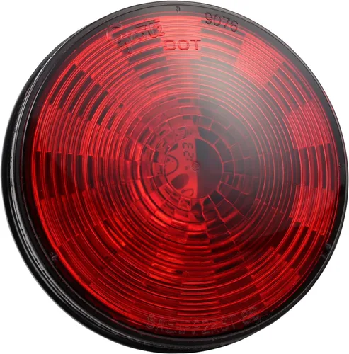 Vista 11 de Grote 54702 Luces LED Ovaladas de 6" de Parada, Trasera y Giro con Respaldo Integrado, Carcasa Rígida Integrada Rojo