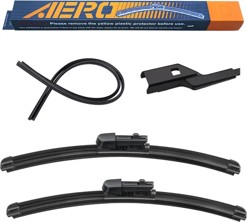 Vista 20 de AERO Avenger - Limpiaparabrisas prémium de 24 + 22 pulgadas para todas las estaciones, repuesto del fabricante original del equipo original