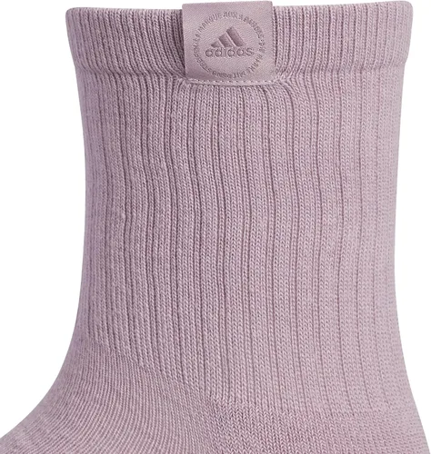 Vista 3 de adidas Calcetines deportivos acolchados para hombre con compresión de arco (3 pares)