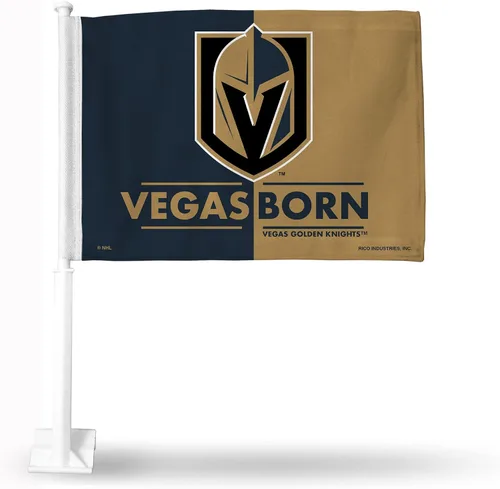 Vista 27 de Rico Industries Bandera de coche alternativa de doble cara de la NHL