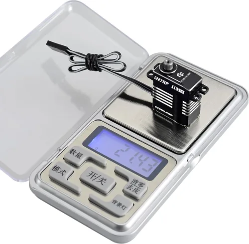 Vista 5 de FLASH HOBBY CLS1227RP 8.4V 24.3 lbs Coreless Digital Micro Servo para scx24 servo 1/18 RC Car Crawler Upgrade
