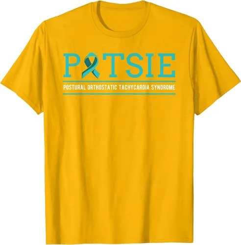 Vista 29 de POTS Dysautonomia Turquoise Ribbon Autonomic Dysfunction T-Shirt Asphalt Grey