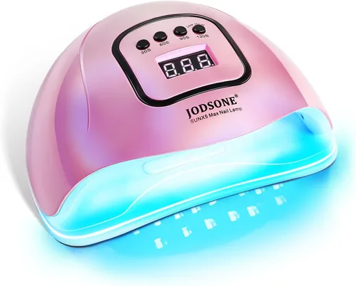 Vista 13 de JODSONE Lámpara de uñas LED U V, secador de uñas para esmalte de gel, luz LED con sensor automático y 4 temporizadores