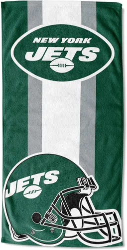 Vista 95 de Northwest NFL San Francisco 49ers - Toalla de playa unisex para adultos, mezcla de algodón y poliéster, 30 x 60 pulgadas, rayas
