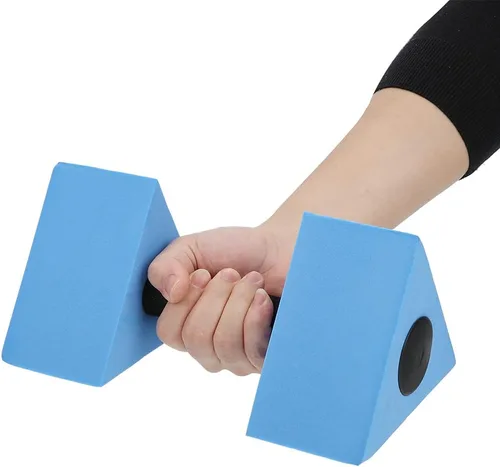 Vista 3 de Alvinlite Mancuernas de agua, pesas para ejercicio acuático, equipo de fitness para hombres, mujeres, niños, pérdida de peso, deportes acuáticos