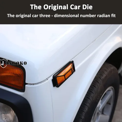 Vista 3 de YIWANG Cubierta de red de protección para faros delanteros de coche Lada NIVA cubierta de lámpara trasera y accesorios exteriores