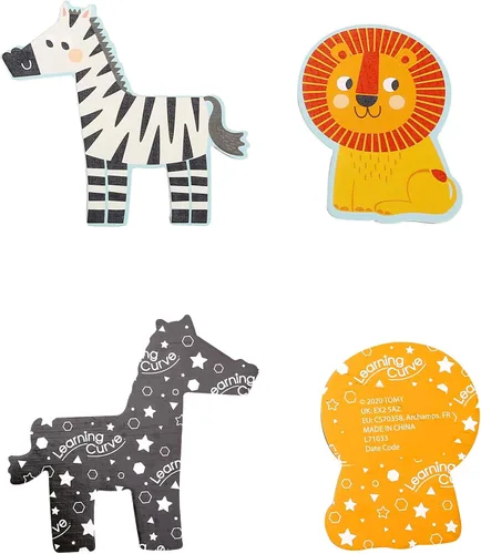 Vista 4 de Learning Curve My First Puzzle - Juego de cuatro animales para niños, multicolor