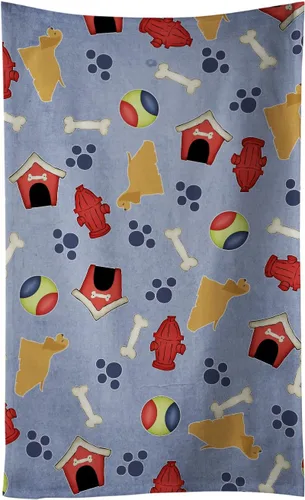 Vista 35 de Caroline's Treasures BB3948KTWL Affenpinscher Dog House Collection - Toalla de cocina para invitados, toalla de baño decorativa para cara, té, paño