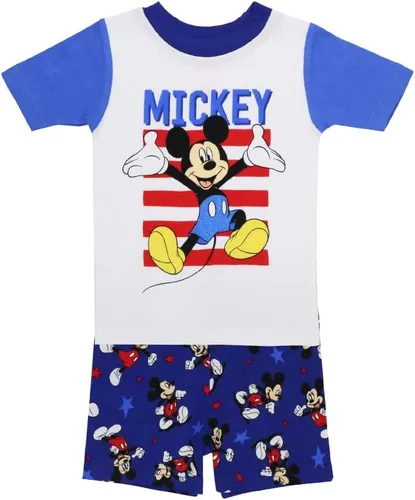 Vista 10 de Disney Unisex Kids' 2-piece Snug-fit Cotton Holiday Matching Pajamas Mejores Compañeros