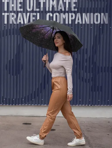 Vista 42 de REPEL Windproof Travel Umbrella - Compact & Withstands Winds up to 85MPH , Strongest Premium Auto Folding Umbrella for Rain and Sun - Durable, Light