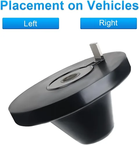 Vista 2 de JDMON Parachoques de capó trasero compatible con Freightliner Cascadia, sustituye a A18-59704-000 A17-20868-000 (2 piezas)