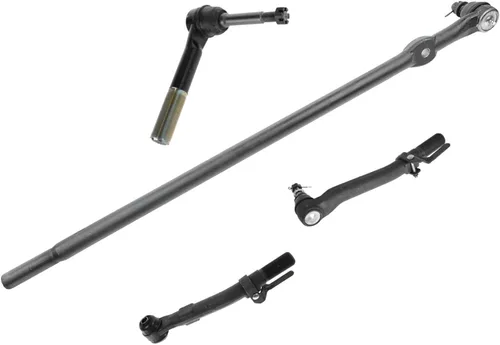 Vista 218 de TRQ Kit de dirección delantera con barra de acoplamiento de fuelle de piñón y cremallera compatible con Toyota Echo 2000-2005