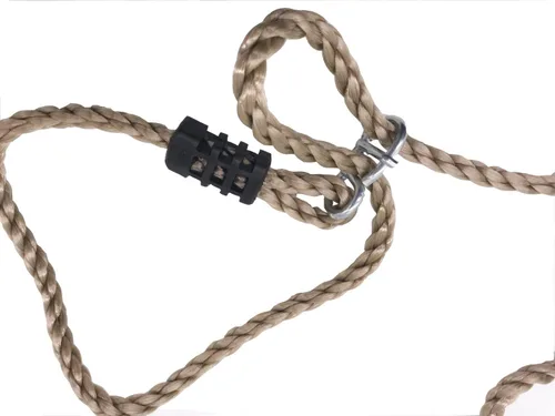 Vista 4 de 2 correas de nailon ajustables de longitud resistente para colgar en el árbol (250 libras limitadas/cada una) para columpios al aire libre, hamacas