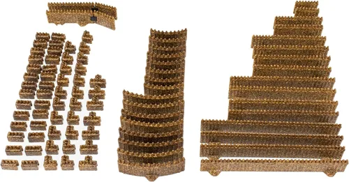 Vista 8 de Dirt Cheap Dungeons Palisades Kit TT RPG Terrain Building para Calabozos y Dragones, Pathfinder, Juegos de Guerra y mucho más