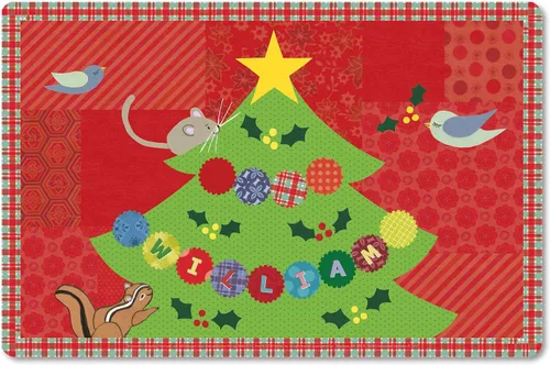 Vista 10 de Mantel individual personalizado para niños, bailarinas - I See Me!