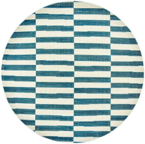 Vista 18 de Unique Loom Williamsburg Collection - Alfombra informal de transición gruesa con rayas alternas (8 pies x 10 pies, rectangular, gris/beige)