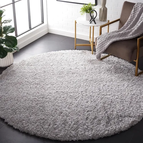 Vista 20 de SAFAVIEH Madrid Shag Collection - Alfombra decorativa, 4 x 6 pies, diseño liso, no desprende pelusa y de fácil cuidado, 1.6 pulgadas de grosor