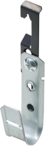 Vista 14 de Soporte de cable con gancho en J, soporte de cable de metal resistente de 2 pulgadas, ganchos en J para fijar montaje en pared a superficies