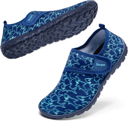 Vista 2 de Racqua Zapatos acuáticos para niños y niñas, de secado rápido, para natación, deportes, piscina, zapatos acuáticos (niños pequeñosniños grandes)