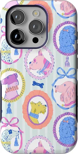 Vista 21 de Carcasa Casely iPhone 15 Pro Viva La Vida Collage de Frida Kahlo Diseño Protector Audaz Compatible con MagSafe