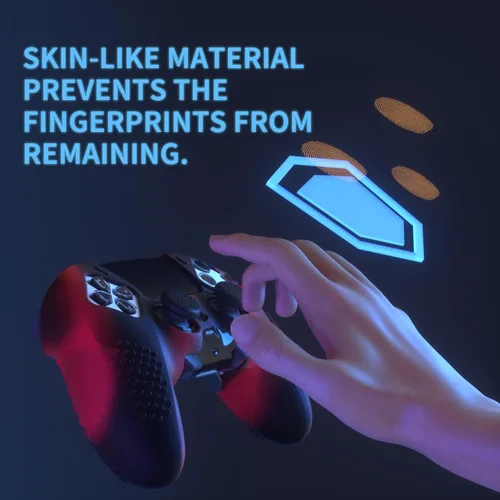 Vista 22 de PlayVital 3D Studded Edition Anti-Slip Silicone Cover Case for ps5 Edge Controller, Soft Rubber Protector Skin for ps5 Edge Wireless Controller with