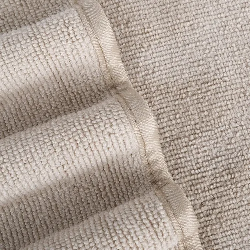 Vista 3 de POLYTE Toalla de baño de microfibra de secado rápido sin pelusas, 57 x 30 pulgadas, paquete de 4 (beige)