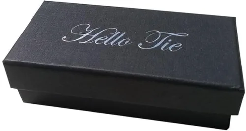 Vista 5 de Hello Tie Unisex doble color rayas 2 "Skinny Tie estrecho corbatas