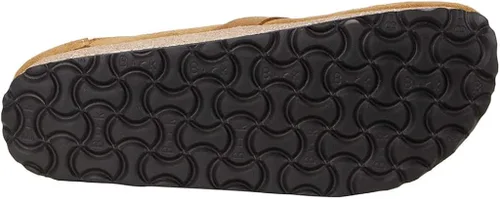 Vista 2 de Birkenstock Buckley Shearling - Zuecos de gamuza bronceada
