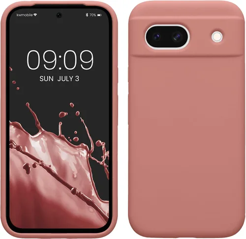 Vista 99 de kwmobile Funda Compatible con Google Pixel 6 Pro - Funda de Teléfono de Silicona TPU con Acabado Suave - Azul Caribe