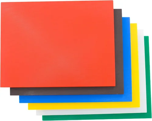 Vista 11 de CLIVIA Tabla de cortar de grado comercial para cocinas, juego de tablas de cortar, tabla de cortar de plástico, 16 x 12 x 1/2 pulgadas, 1 unidad