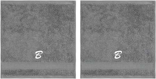Vista 12 de Toallas con monograma, lujosas toallas personalizadas de algodón turco genuino para baño, cocina, hotel, spa, gimnasio y dormitorio universitario