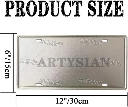 Vista 2 de Placa de metal vintage con diseño de ciudad de Inglaterra
