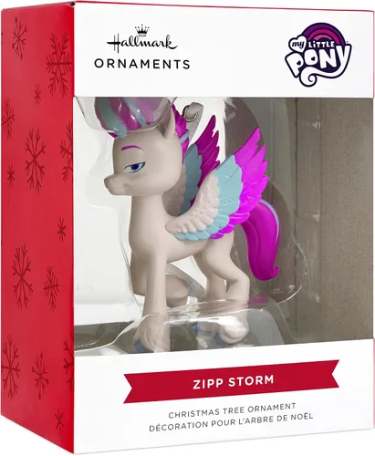 Vista 3 de Hallmark Adorno navideño My Little Pony Zipp Storm