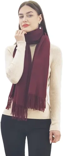 Vista 2 de DANA XU 100% cachemira pura lana extra grande pashmina bufanda chal y envoltura para mujeres invierno manta floral de gran