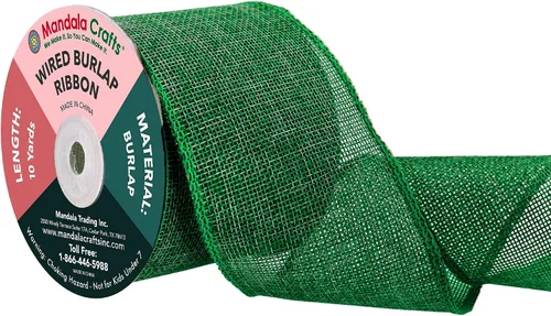 Vista 33 de Mandala Crafts Cinta de arpillera negra de 1.5 pulgadas de ancho para manualidades, rollo de 20 yardas de cinta rústica de arpillera para coronas