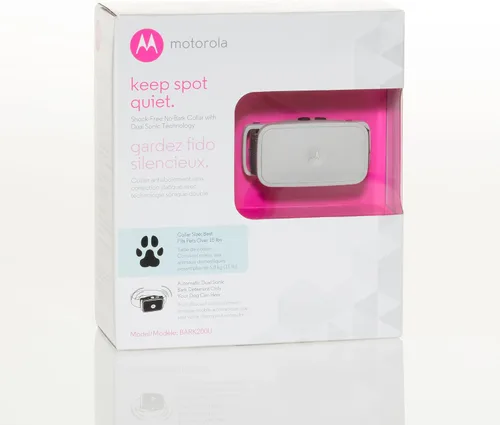 Vista 4 de Motorola BARK200U - Collar ultrasónico para perro con 3 niveles y vibración