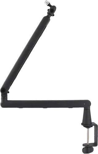 Vista 8 de Boom Arm Mic Stand, Microphone Stand with Desk Mount Clamp Adjustable Boom Arm Streaming Accessories for Live Streaming Gaming