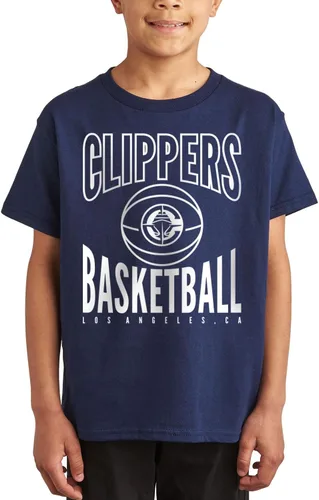 Vista 11 de Junk Food NBA Team Basketball - Camiseta de manga corta para niños y niñas con licencia