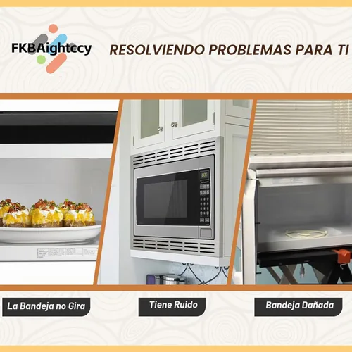 Vista 2 de 1 Uds. W11252182 para Whirlpool Microondas Anillo de reemplazo con rodillos 8206227 Soporte de bandeja de vidrio para microondas Amana Kenmore