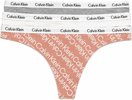 Vista 32 de Calvin Klein Paquete de 3 tanga carrusel B (qp1259-202)/B