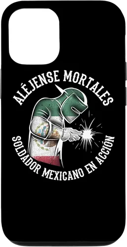 Vista 28 de Aléjense Mortales. Soldador Mexicano en Acción - Carcasa para iPhone 17