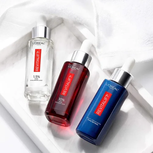 Vista 8 de L'Oreal Paris Skincare Revitalift Derm - Suero de ácido hialurónico para la piel, suero facial de ácido hialurónico puro al 1.5%, cuidado