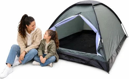 Vista 7 de XL Camping Tent 1/2 Person Small Tents Lightweight Waterproof Adult Kids
