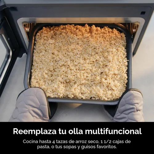 Vista 6 de Ninja® Combi™ Multicocina y freidora de aire todo en uno, acero inoxidable