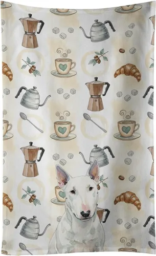 Vista 109 de Caroline's Treasures Afghan Hound - Toalla de cocina para barra de café, terciopelo frontal y lazo de algodón, lavable a máquina Sabueso afgano