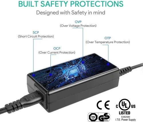 Vista 6 de HKY Adaptador de CA de 24 V para barra de sonido Vizio VSB200 VSB205 VSB210 VSB206 VSB207 VSB200 VSB210WS VHT215 VHT510 P/N:90012422801